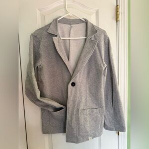 NWOT Bytavi Sweatshirt Blazer-Gray